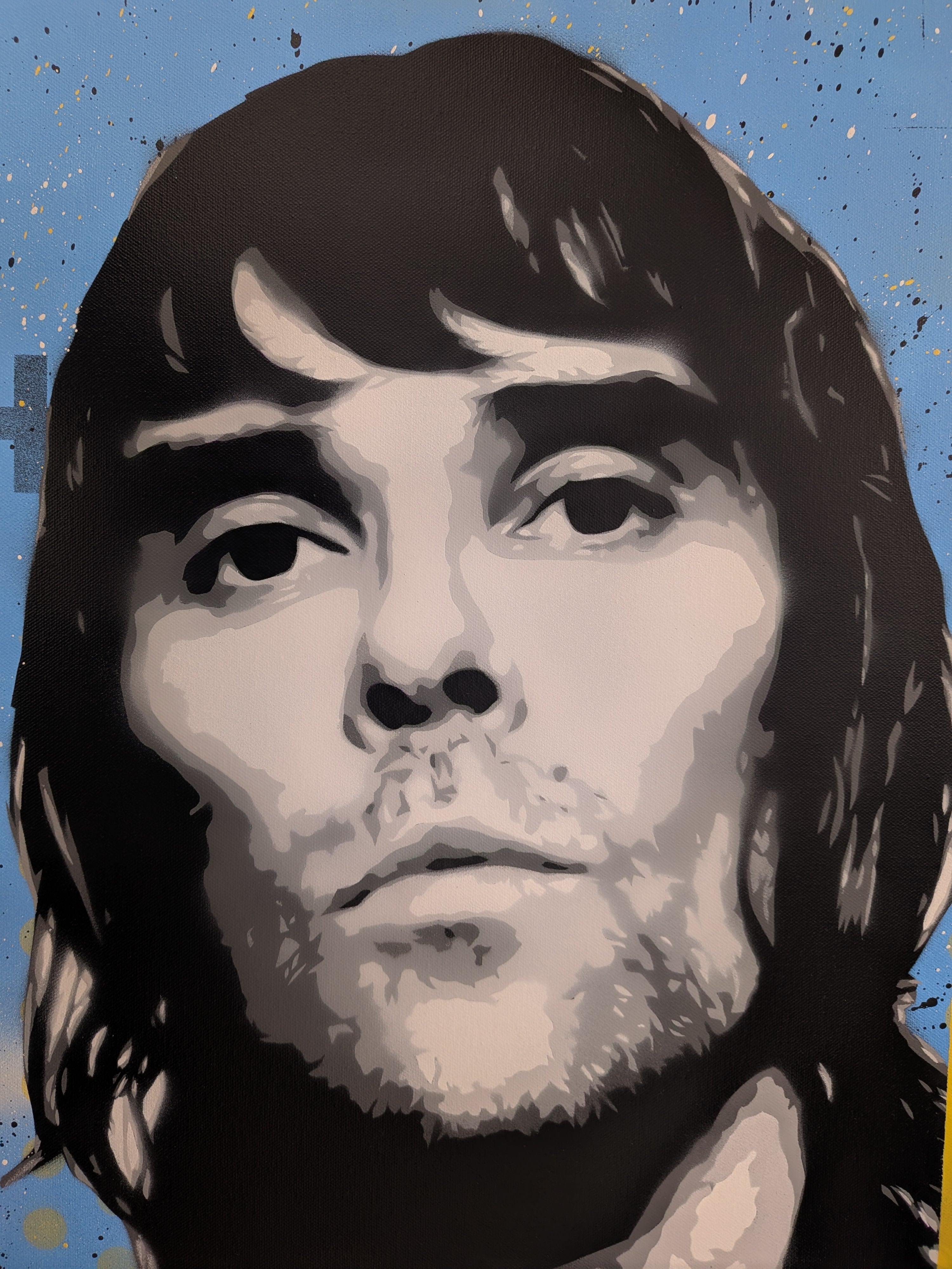 "Ian Brown" original canvas painting 84x60cm
