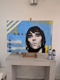 "Ian Brown" original canvas painting 84x60cm