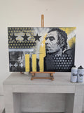 "Liam Gallagher" original canvas painting 76x51cm