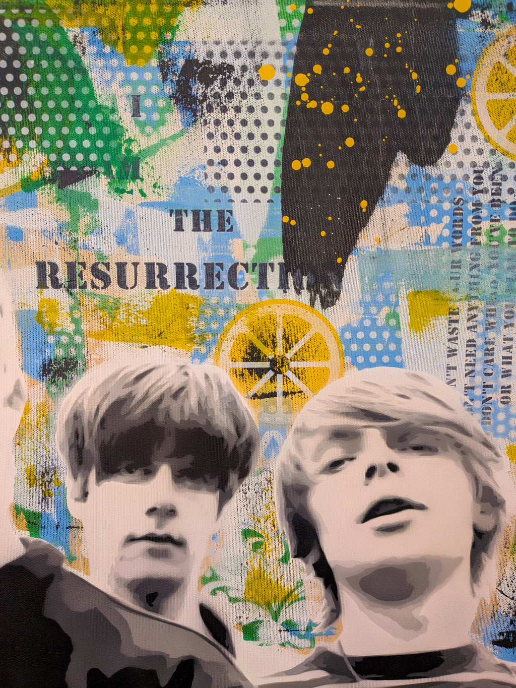 The Stone Roses original painting 80x60cm