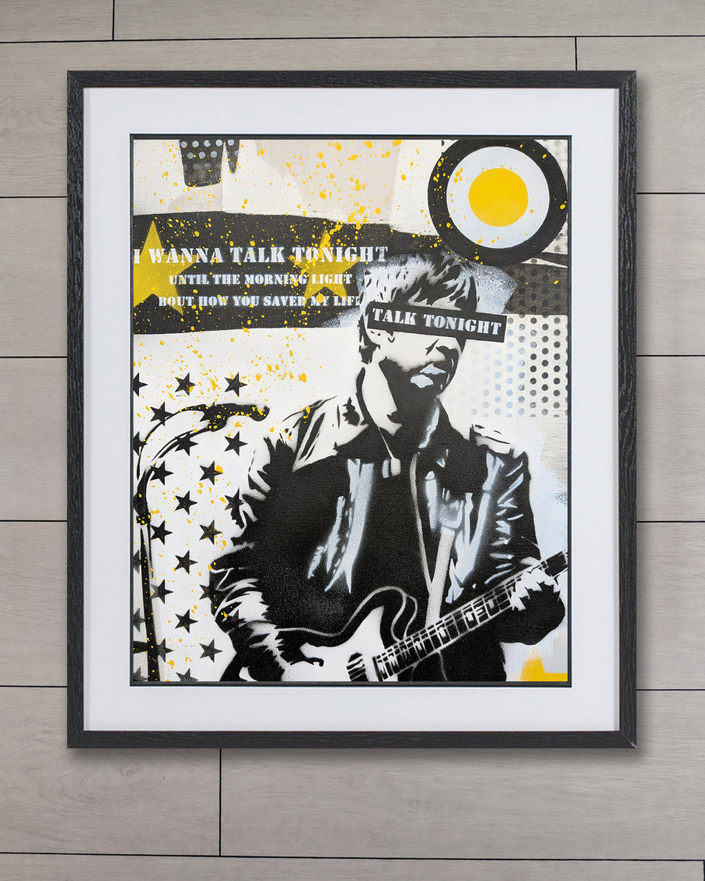 "Talk Tonight" Limited edition collector's print 16x20 inch