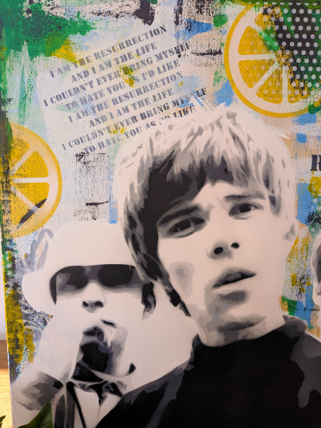 The Stone Roses original painting 80x60cm