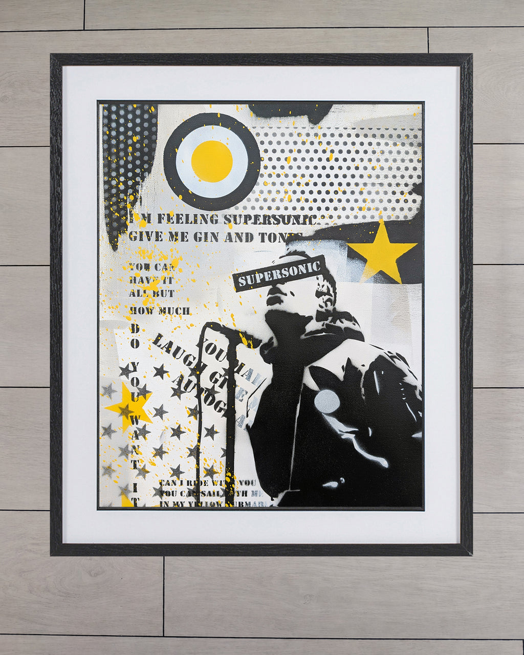 "Supersonic" Limited edition collector's print 16x20 inch
