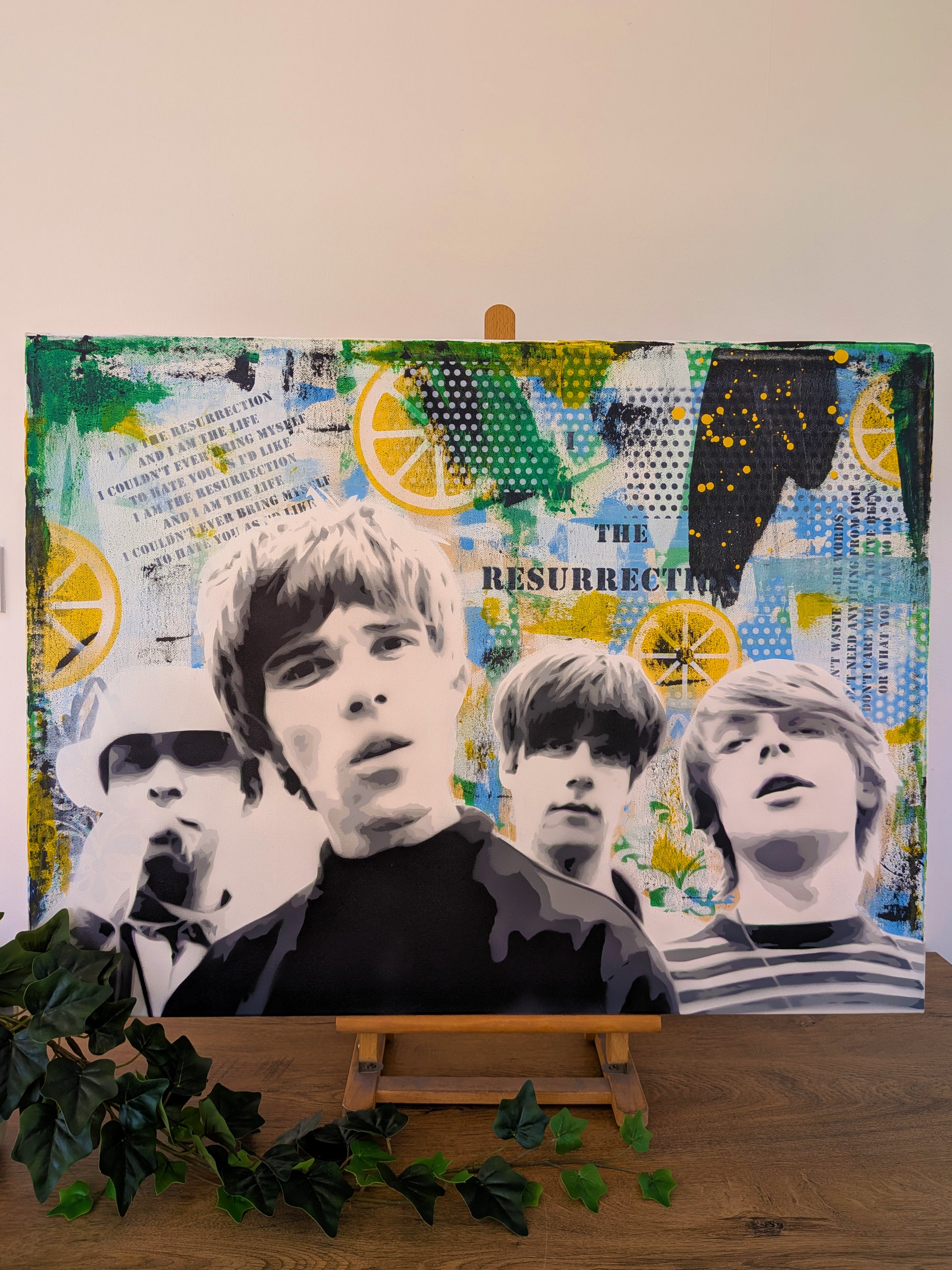 The Stone Roses original painting 80x60cm