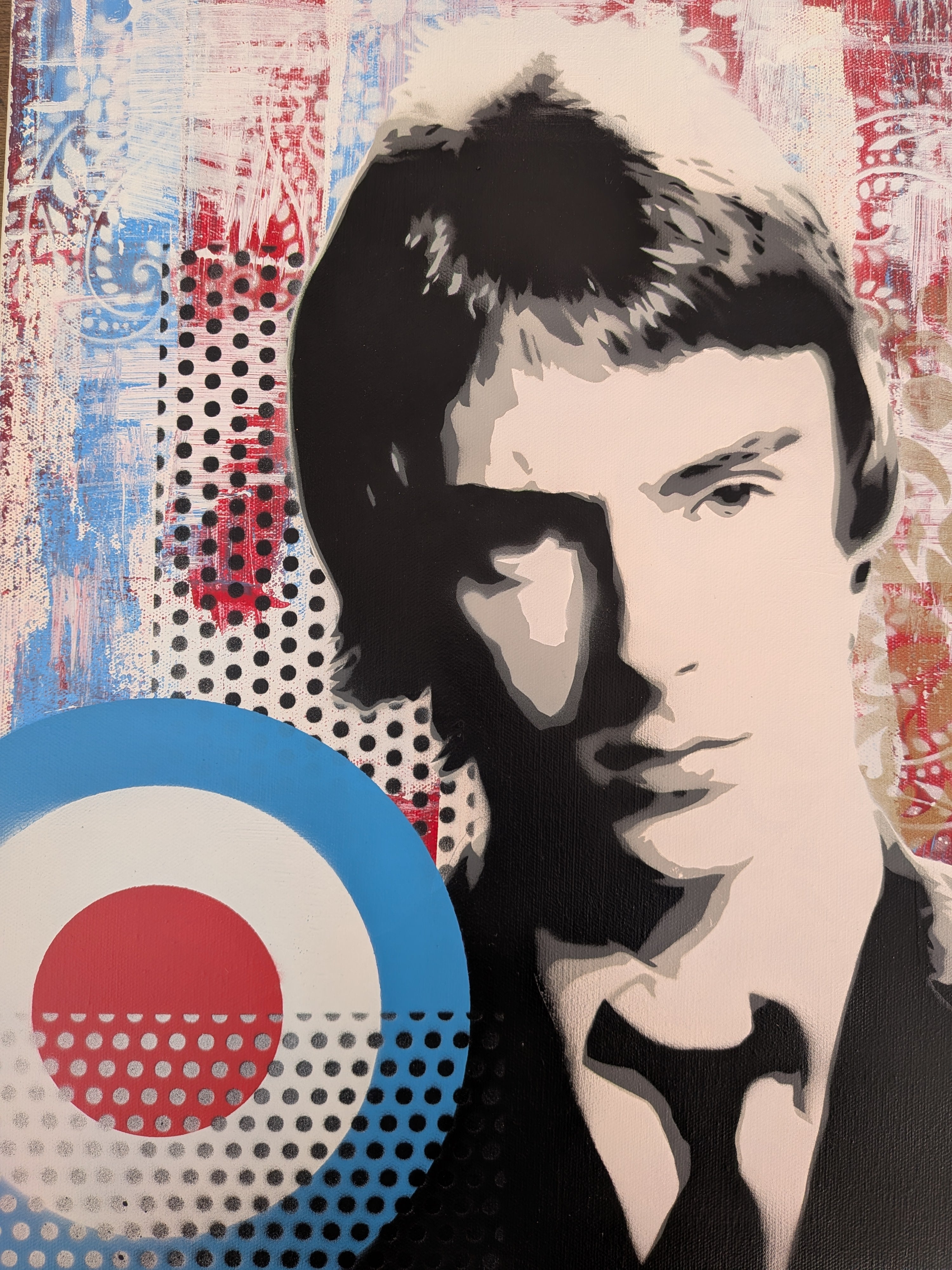 "Weller" original canvas painting 42x60cm